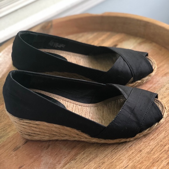 Ralph Lauren Rope Mini Wedges - Picture 2 of 4